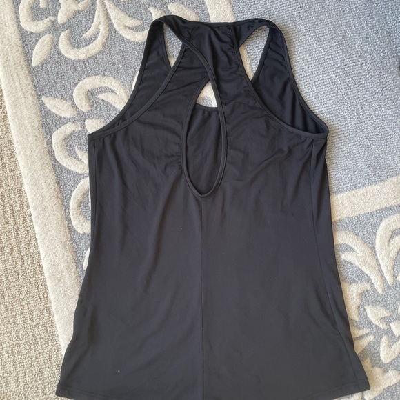 Black tank with criss cross back - Picture 2 of 2